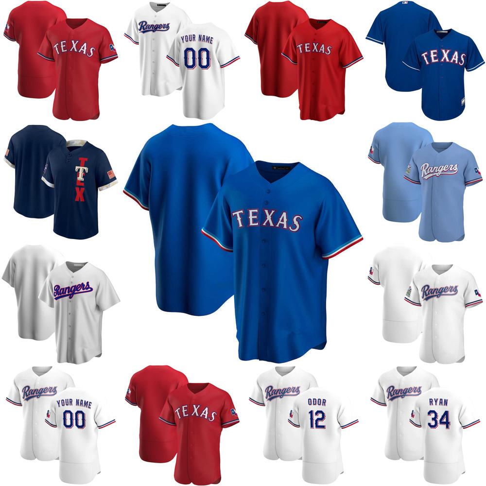 

Baseball Jerseys Custom Jersey Texas''Rangers''Mens women Youth 13 Joey Gallo 12 Rougned Odor 21 David Dahl 34 Nolan Ryan Baseball Jerseys, Color