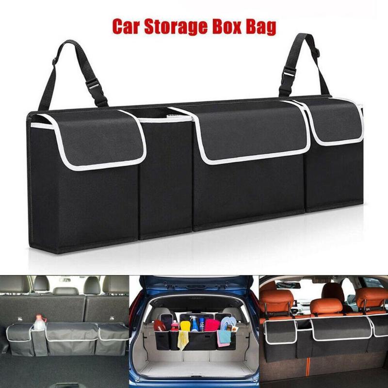 

Car Organizer Trunk Backseat Storage Bag High Capacity Multi-use Oxford Cloth Seat Back Organizers Interior AccessoriesCarCar