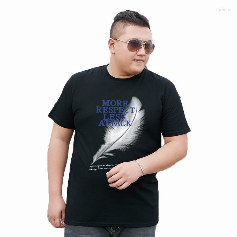 

Men' T-Shirts High Quality Fashion Summer T Shirt Men O-neck Cotton Comfortable T-shirt Casual Tshirt Homme Short Sleeve PrintingMen' Bles, Black
