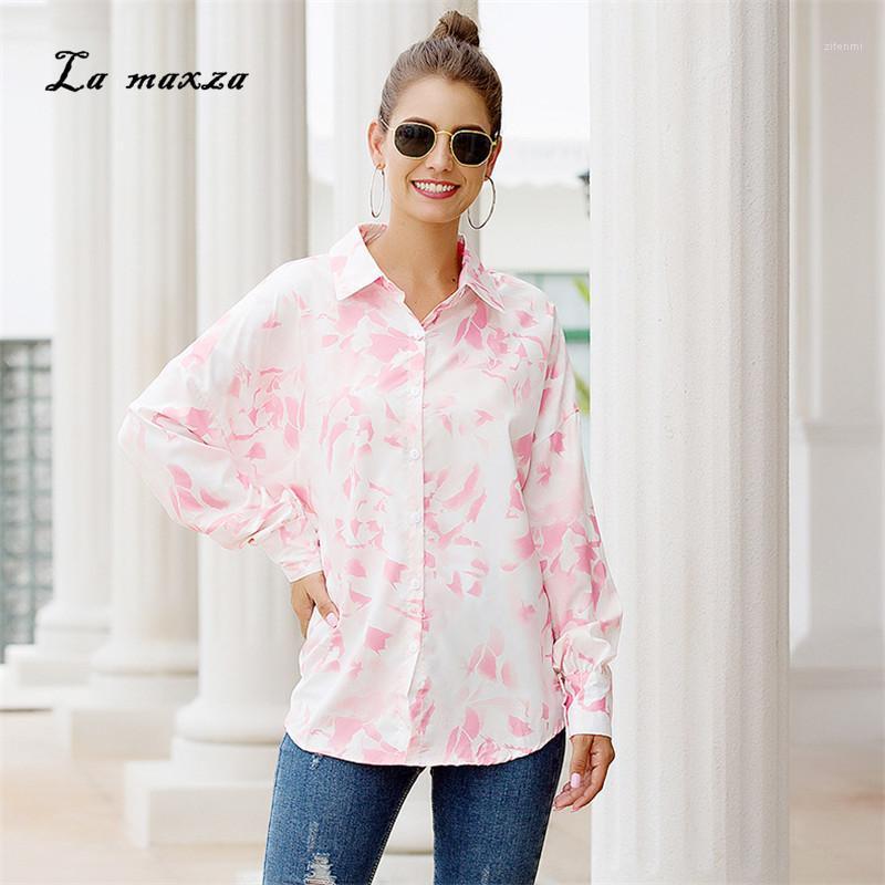 

Women' Blouses & Shirts Women Tops 2022 Blouse Fashion Print Korean Casual Plus Size, Pink
