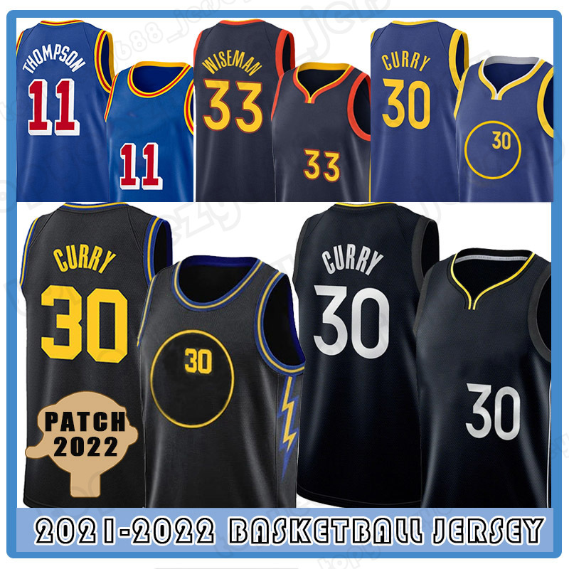 

Golden 2022 State Finals Warriores Men Stephen Curry Jerseys Klay Thompson James Wiseman 30 11 33 75th Anniversary Basketball Jersey, Men jersey