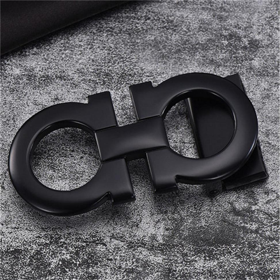 

NEW Various buckles top mens belts designer men fashion large buckle belt Luxury belt Whole 282V, Gold