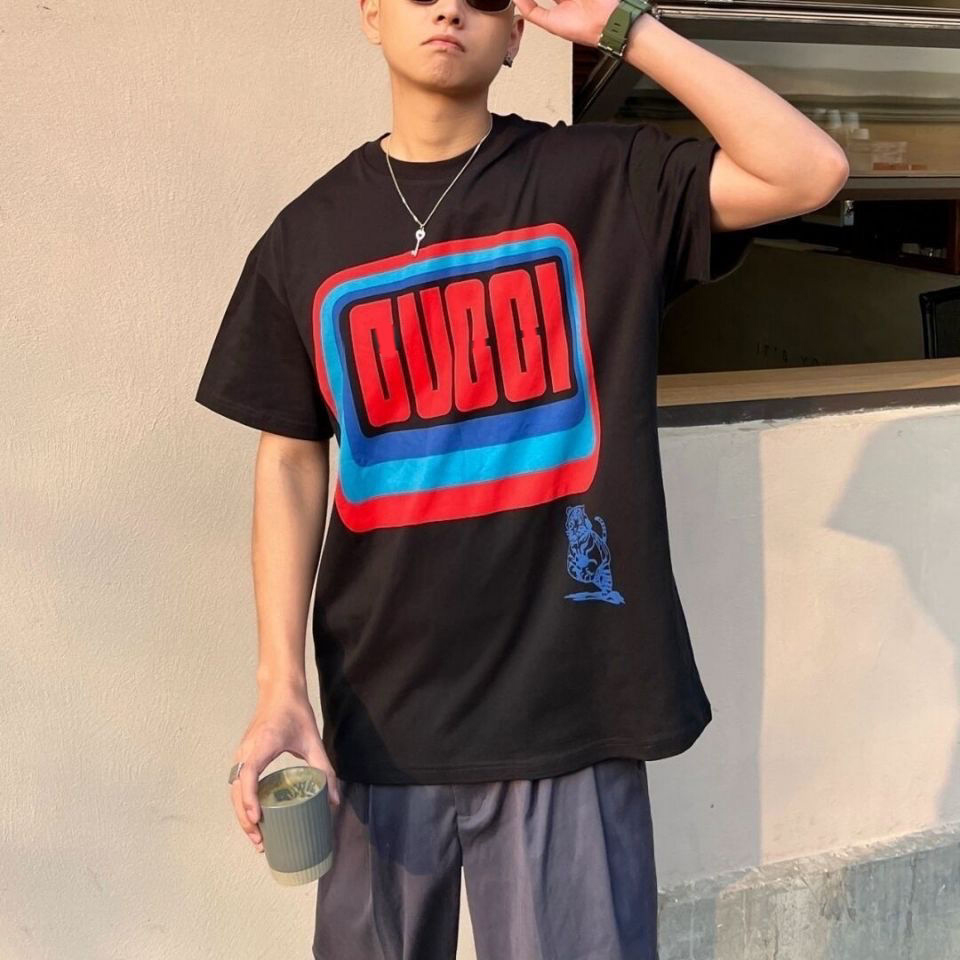 

New Fashion Women And Men Tops Summer Female Letter Appliques Luxury Brands T-Shirt Ladies High Quality Casual Cotton Tees 5XL, 04