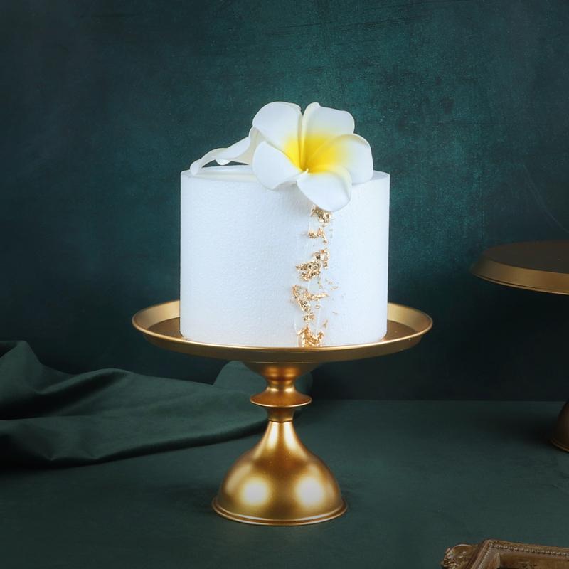 

Other Bakeware Style Gold White Color Metal Cake Stand