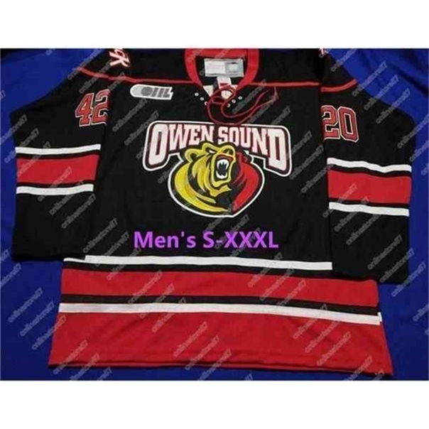 

C26 Nik1 Customize Vintage MenS Irving Sound Attack 19 Cianfrone 2 Cutting 23 SCHMALZ 28 Halmo 27 Nastasiuk Hockey Jersey High Quality Embroidery, Red
