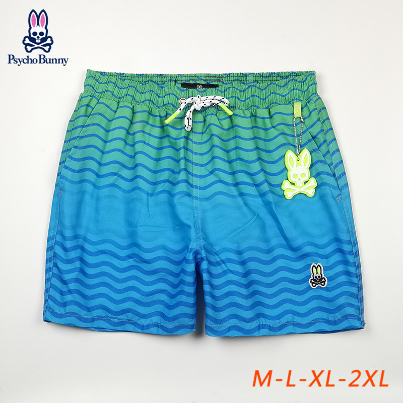 

Skull rabbit men's beach trousers with lining beach vacation loose and fast drying casual shorts trendy boys' swimming trunks, Customize