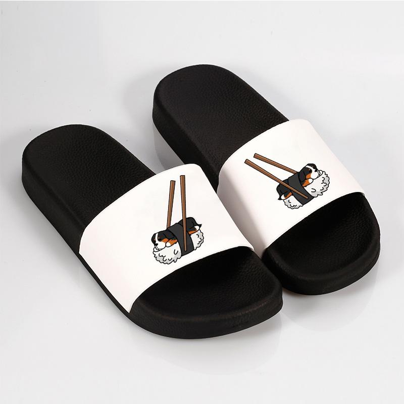 

Slippers Cute Puppy Pattern Summer Print Open Toe Sandals 2022 Women Flip Flops For Female, 1839