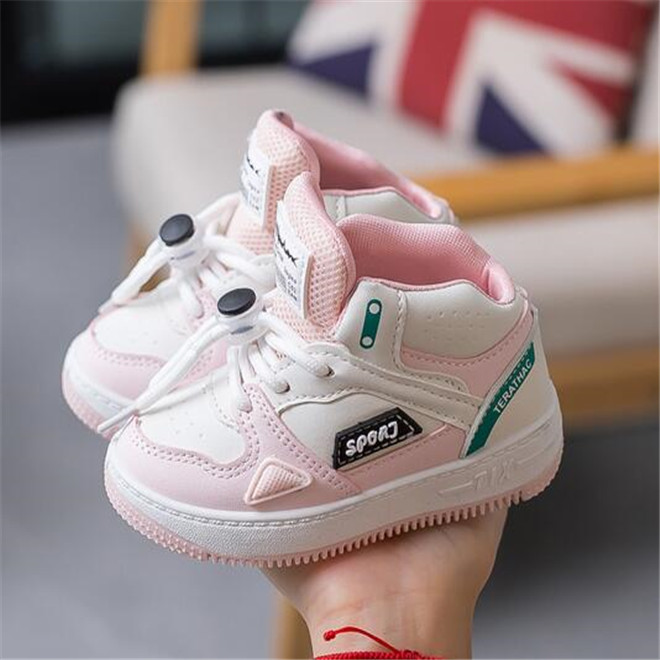 Printemps automne enfants sport chaussures de course enfants basket-ball formateurs enfant en bas âge bébé baskets en plein air pour enfants garç