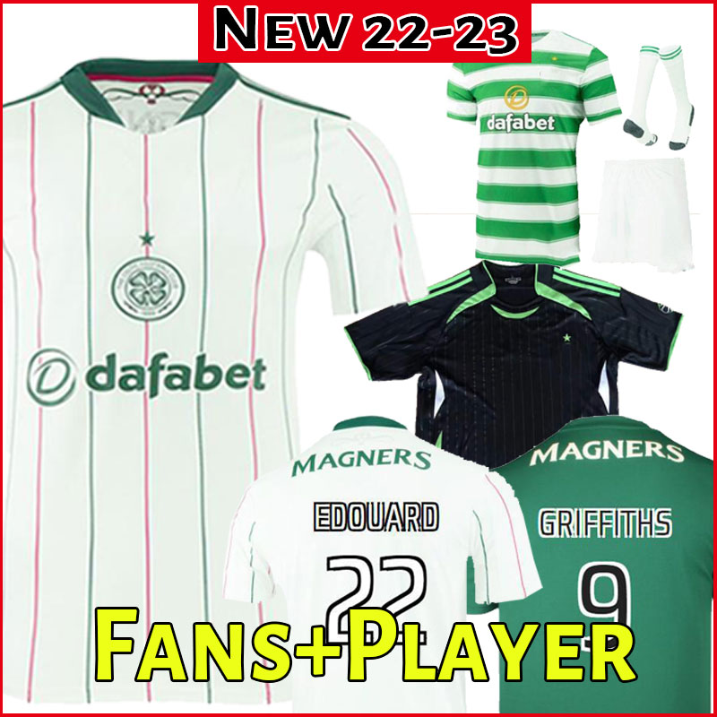 

Player version 21 22 Celtic FC Soccer Jerseys MCGREGOR Mens Jersey Kids Kit 2021 2122 AJETI GRIFFITHS TURNBULL Football Shirt CHRISTIE ELYOUNOUSSI FORREST EDOUARD, Away