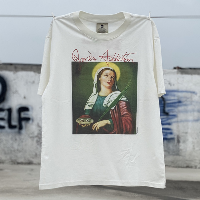 

Religion Oid Painting T shirts Mans Vintage T-shirts Maria Print Man Summer Bottom Tees Men Women Oversized Streetwear Unisex Loose Tees Youth Tops Casual 100% Cotton, Contact us