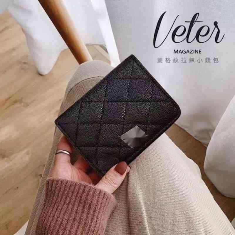 

luxury Brand Letter Cc Bag Chain Short Wallet Lambskin Women's Le Boy Pocket Real Leather Zipper Card Pack Coin Purse Clutch Pouches, Red