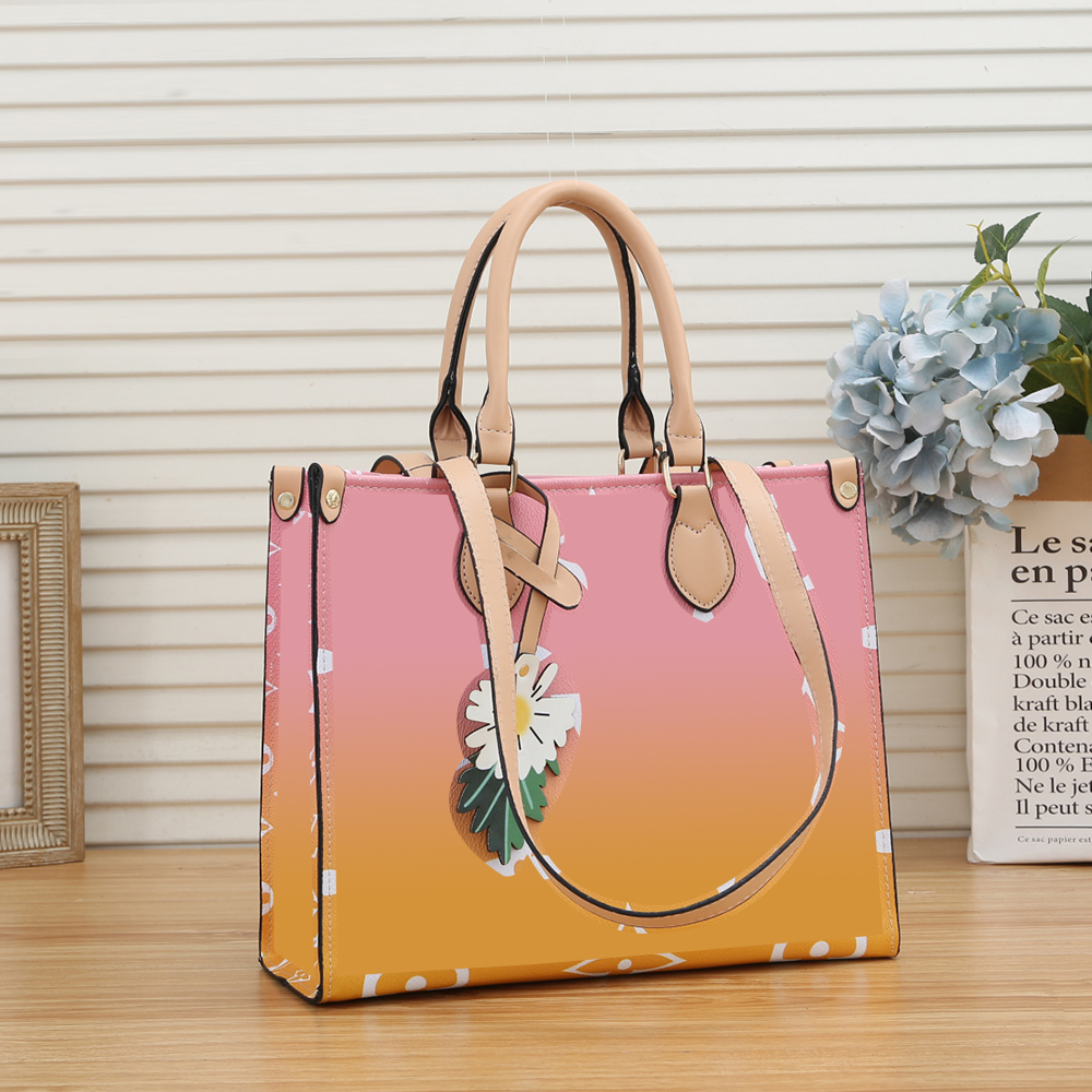 

Top Quality Designer Bags Women Handbags 3 Colors Luxurious Crossbody L Double Letter Shoulder Classic embossing flower Totes Luis purse Bag