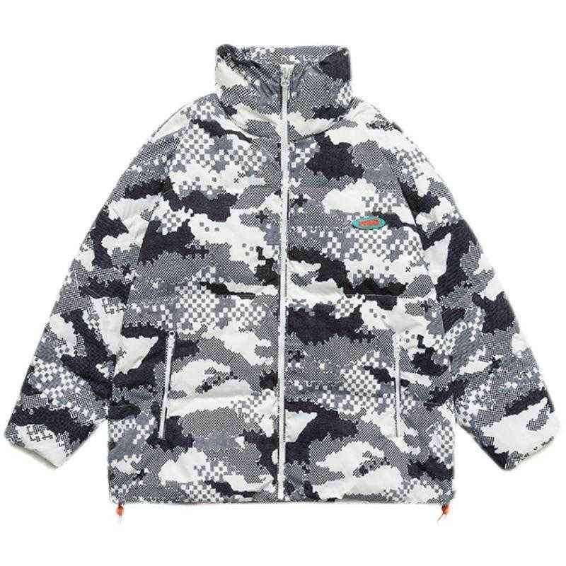 

Parkas Men's Down Camouflage Coat Parka Street Warm Hip Hop Casual Oversized Padded Jacket 2022 Winter Harajuku Campus Varsity Bomber Park T220809, As shown