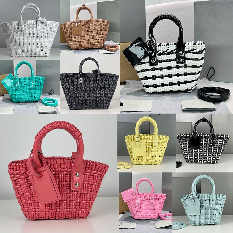 

Bistro XS Basket With Strap small shoulder bag in varnished fake calfskin Designer bottegas summer beach womens tote handbags botega high quality, I need see other product