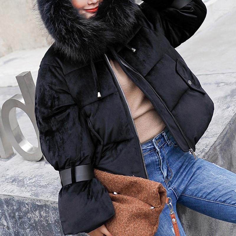 

Large Natural Raccoon Fur Hooded Winter Down Coat Women White Duck Jacket Thick Warm Parkas Female Outerwear Luci22, Beige