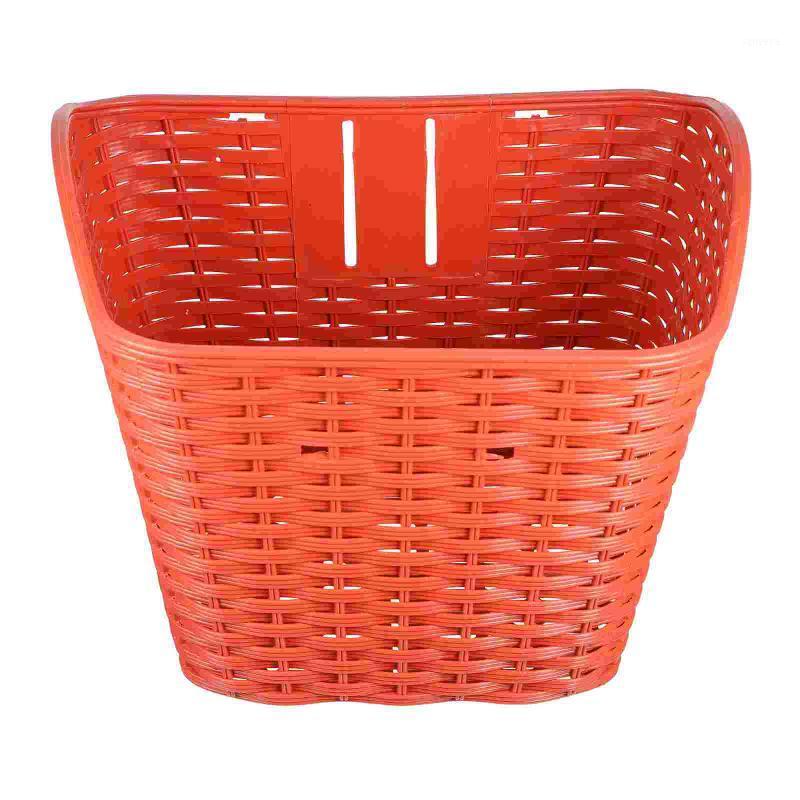 

Car Organizer 1Pc Useful Bike Vegetable Basket Durable Front Plastic Cycling