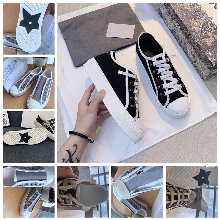 

Fashion Luxury Sneakers Designer Casual Shoes Brand Sneaker Woman Trainer Real Leather Running Shoes Ace Slide Slipper Boots by 1978 001, Box