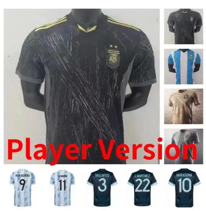 

Player Version 2021 2022 Argentina Soccer Jerseys 21 22 23 DI MARIA DYBALA GOMEZ Football Shirt AGUERO LAUTARO DE PAUL MARADONA MONTIEL maillot home away camesita