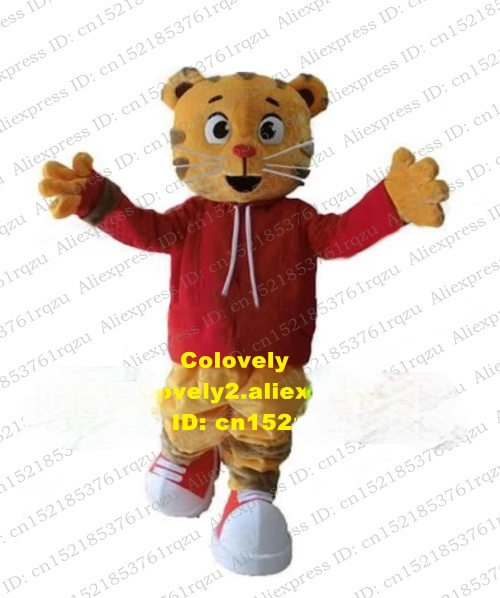 

Mascot doll costume Tiger Mascot Costume Adult Cartoon Character Halloween and Christmas Advertising Costumes for Large-scale Events, Default color