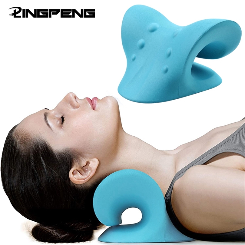 

Cervical Spine Stretch Gravity Muscle Relaxation Traction Neck Stretcher Shoulder Massage Pillow Relieve Pain Spine Correction 220812