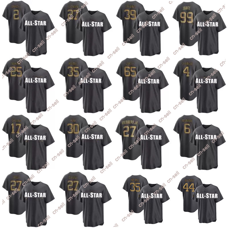 

Custom 11 Rafael Devers Shohei Ohtani 2022 All-Star Game Baseball Jersey Jose Altuve Nestor Cortes Tim Anderson Aaron Judge Jose Ramirez Miguel Cabrera Trout, Flexbase men s-xxxl