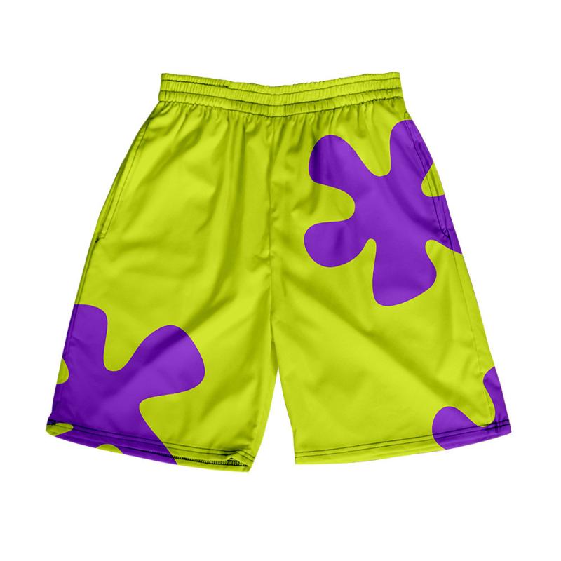 

Men's Shorts Kawaii 3D Anime Board Trunks Boys Summer Quick Dry Beach Swiming Y2K Oversized Short Pants BeachMen's Men'sMen's, Hfdk-213