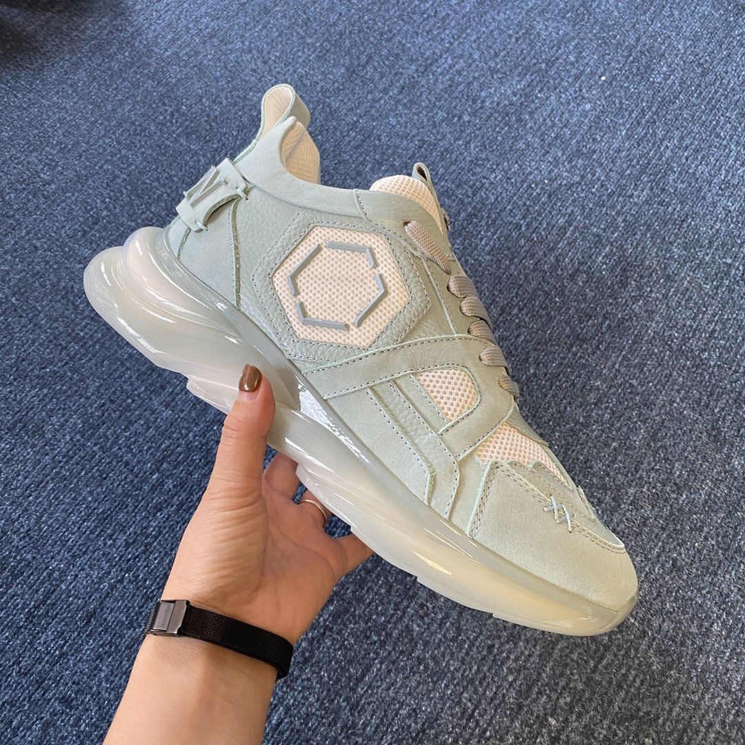 

Spring women men shoes top quality luxury designer brand Cowhide leather printing casual sneaker Soft and comfortable, As picture 1