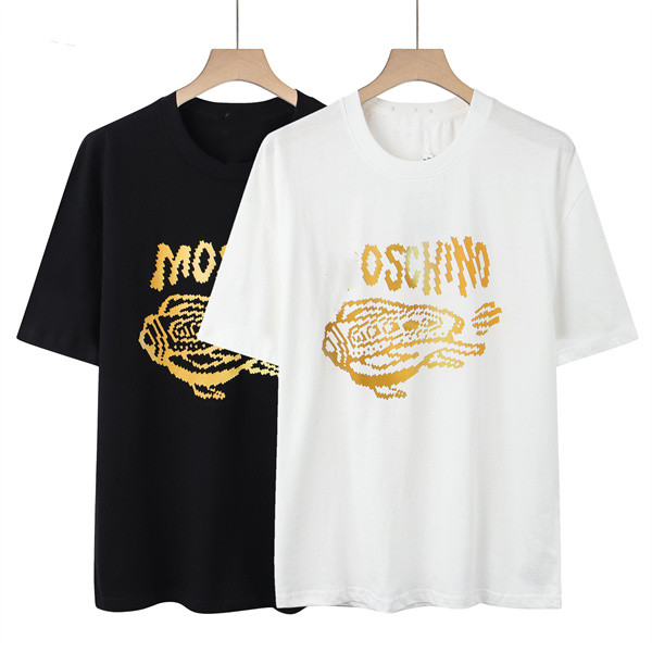 

Men's T-Shirts Designer Tshirt Mens Womens High Style Short Sleeve Round Neck Fashion Letter Tees Printed T-shirt Size 08, White