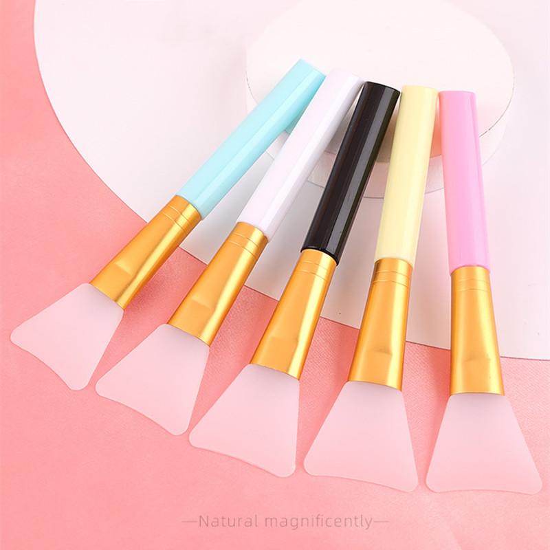 

Makeup Brushes Silicone Mask Brush Gel Glue Resin Jewelry Making Tools Face Homemade Facial Stirring Smear SuppliesMakeup