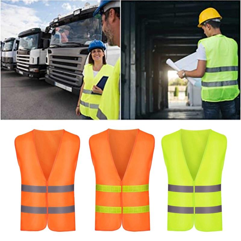 

Motorcycle Apparel Outdoor Work Reflective Safety Jacket Sports High Visibility Vest Universal Size Washable VestMotorcycle MotorcycleMotorc