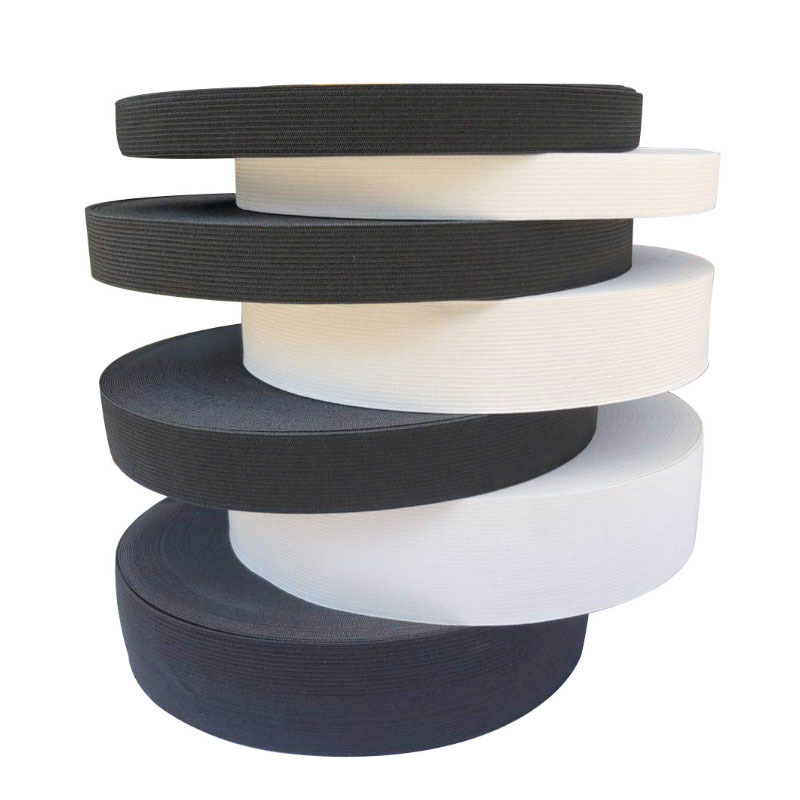

Flat Elastic Band Rubber Ribbon For Sewing Notions Clothing Pants Accessories Stretch Belt Garment DIY Sewing Fabric