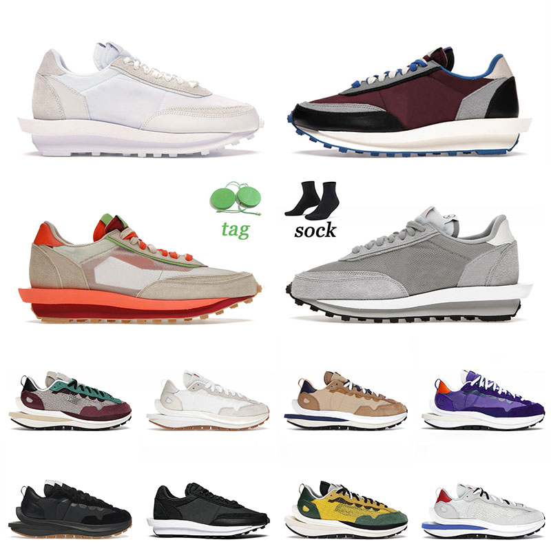 

High Quality 2022 Ldv Waffle Running Sports Shoes Fragment x Grey Clot Kiss Of Death Black Nylon Bright Citron Summit White Men Women Outdoor Sneakers, Other colours