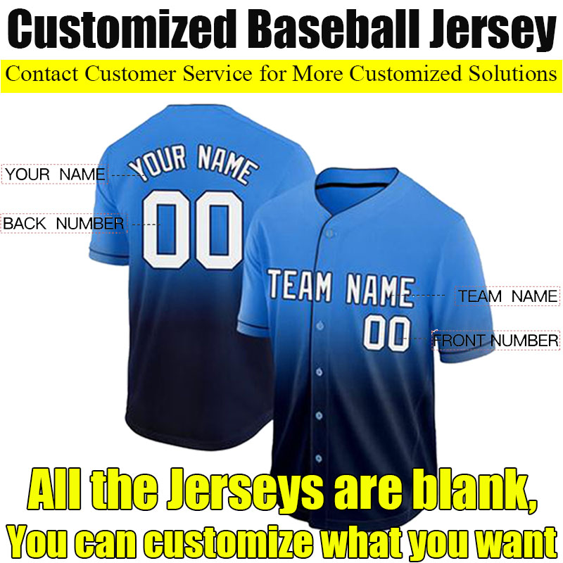 

2022 Custom any team Baseball Jerseys customized logo badge sponsor name and number Hot Embroidery Summer short sleeve men jerseys Cardigan S