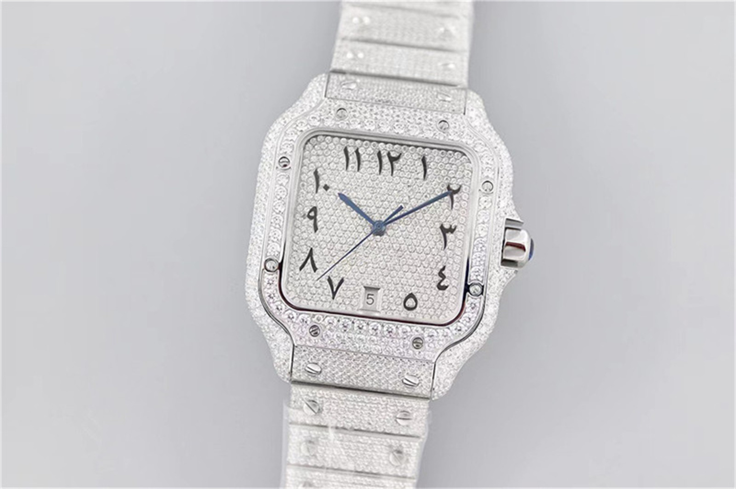 

luxury mens watches 4130 movement watches for men 3255 montre de luxe watch Mosang stone moissanite diamond watchs wristwatch Mechanical automatic 904L x10, Screwdriver 1.2mm [one]