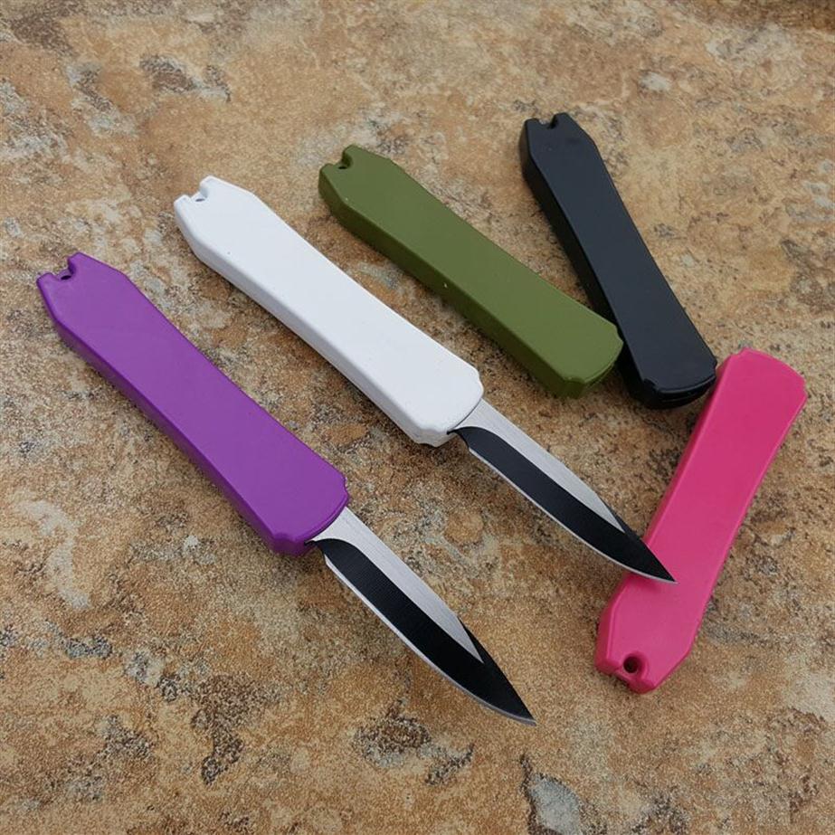 

Mini automatic knives Benchmade knife t6061 handle CNC VG10 steel OUT pocket knife BM3300 Camping tactical Survival Hunting knife277z