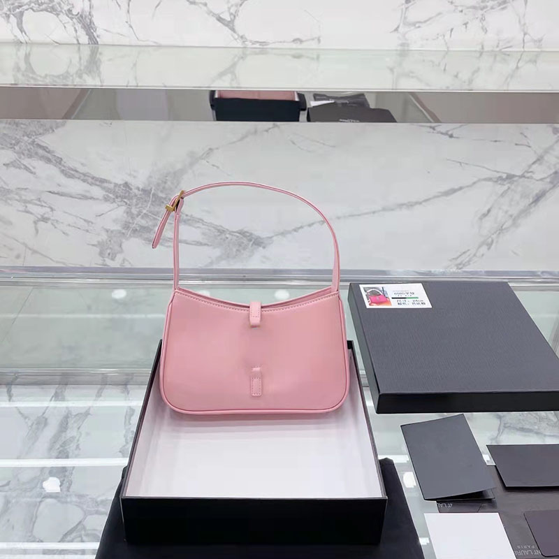 

Light luxury brand bags 2022 new leather women's bag Hobo Shoulder Bag Adjustable Strap Womens Handbag Luxurys Designers Handbags Purses, Peach