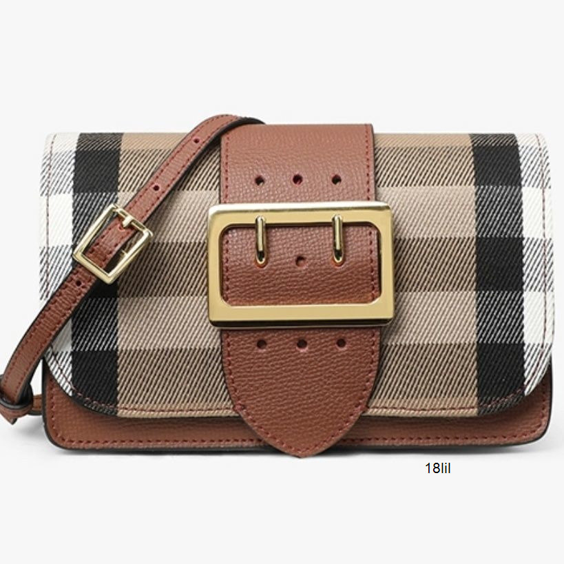 

Designer Luxury Burbrerity Bags For Women High Quality Brown Crossbody Handbags Vintage Burbrery Leather Wallet Paris Plaid The Totes Bag Fashion Purses 3C74, Sky blue