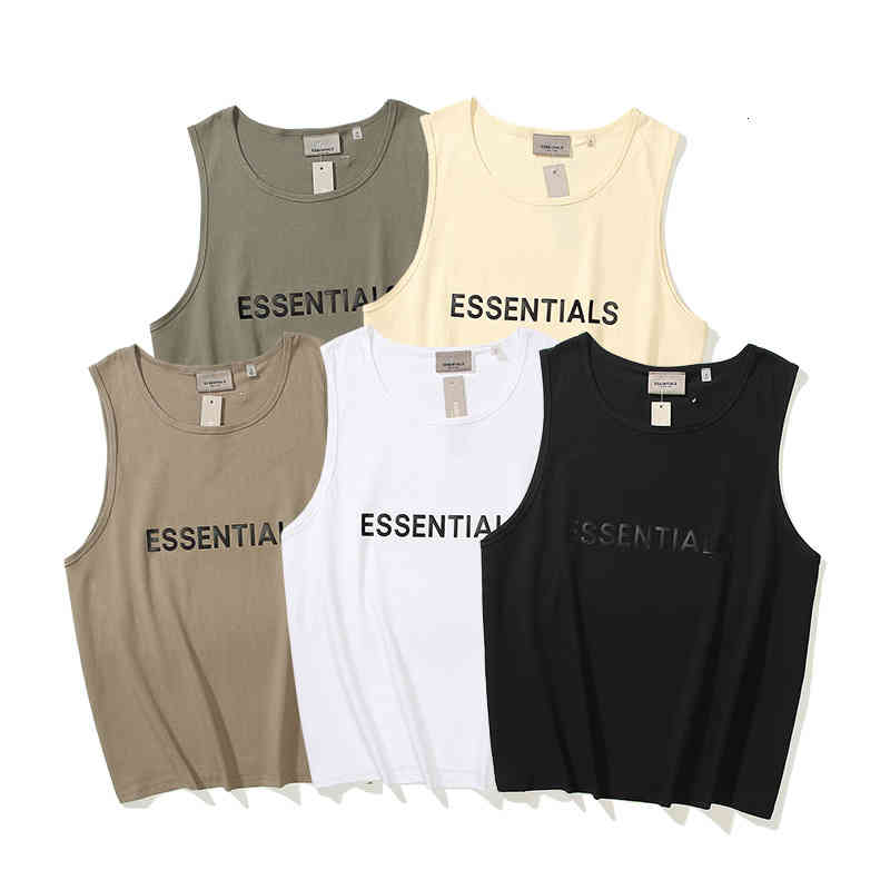 

Men' Tank Tops 21ss fog trend essentials summer feel of God oversized vest BK57, 2# box