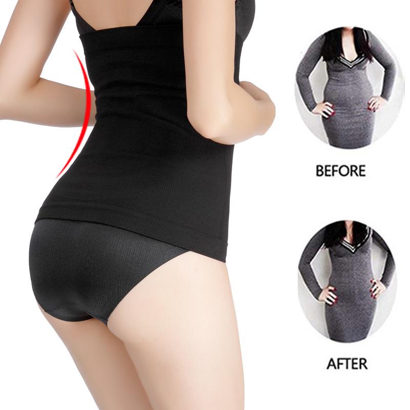 

Women's Shapers Waist Trainer Belt Corsets Steel Boned Body Women Postpartum Band Modeling Strap BeltWomen's, Black