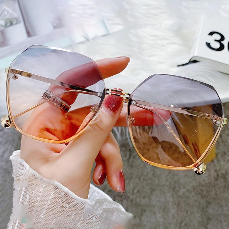 

Sunglasses Polarized Lightweight Fashion Frameless Sun Protection For Men Women Special Beach FS99