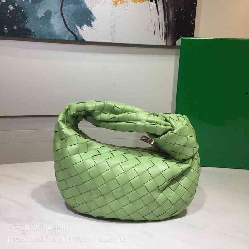 

Designer Handbags Bottegav Venetas Original Luxury Jodie Sheepskin Hand Woven Handbag Fashion Versatile Women's Bag, Violet