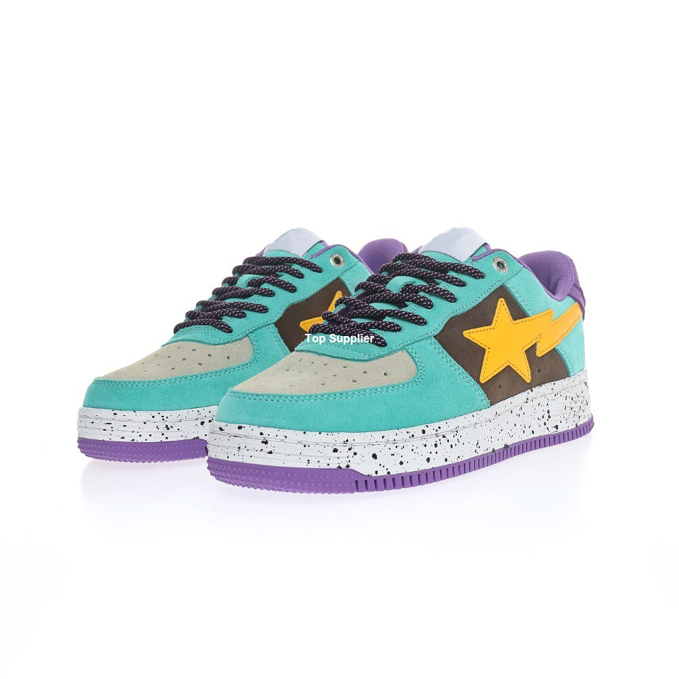 

Bathing Sta Skates Shoes for Men Suede Skate Shoe Mens Skateboard Women Sneakers Womens Sneaker Man Casual 008, 001fw-1201-008