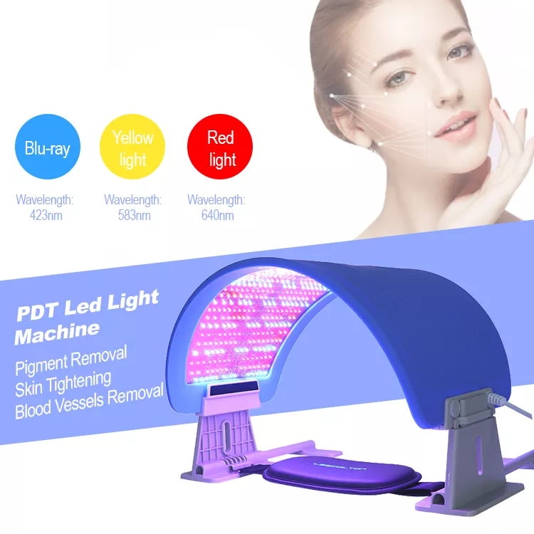 

EMS PDT LED Lights Pads Weight Loss Led Therapy Photon Machine Face Red Blue Orange 45w Skin care Whitening Wrinkle Remover