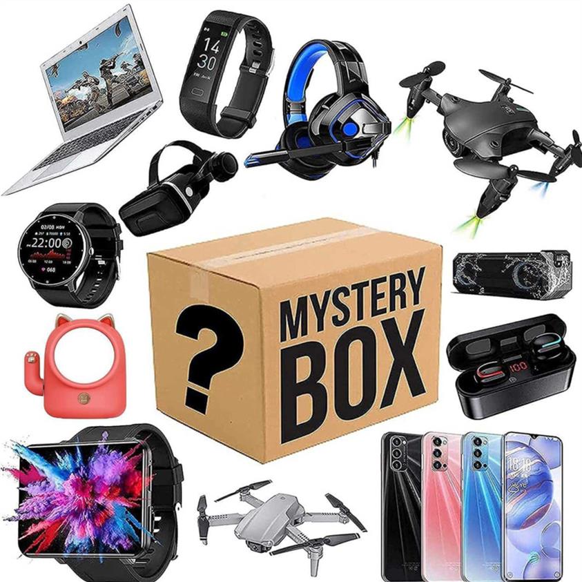 

Mystery Box Electronics Boxes Random Birthday Surprise favors Lucky for Adults Gift Such As Drones Smart Watches-U298294C