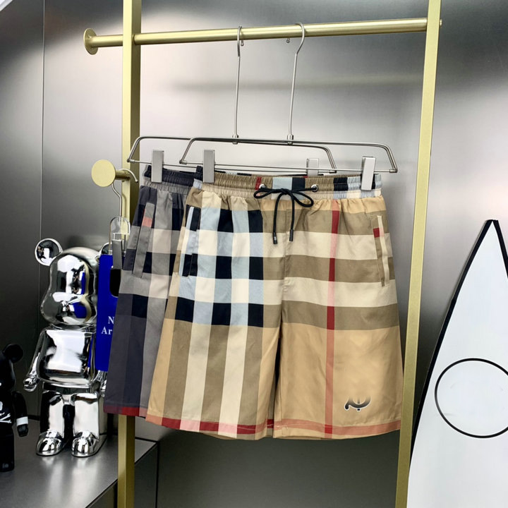 

Metal nylon beach pants Sports shorts Capris men's fashion summer pants casual running loose quick drying, Blue