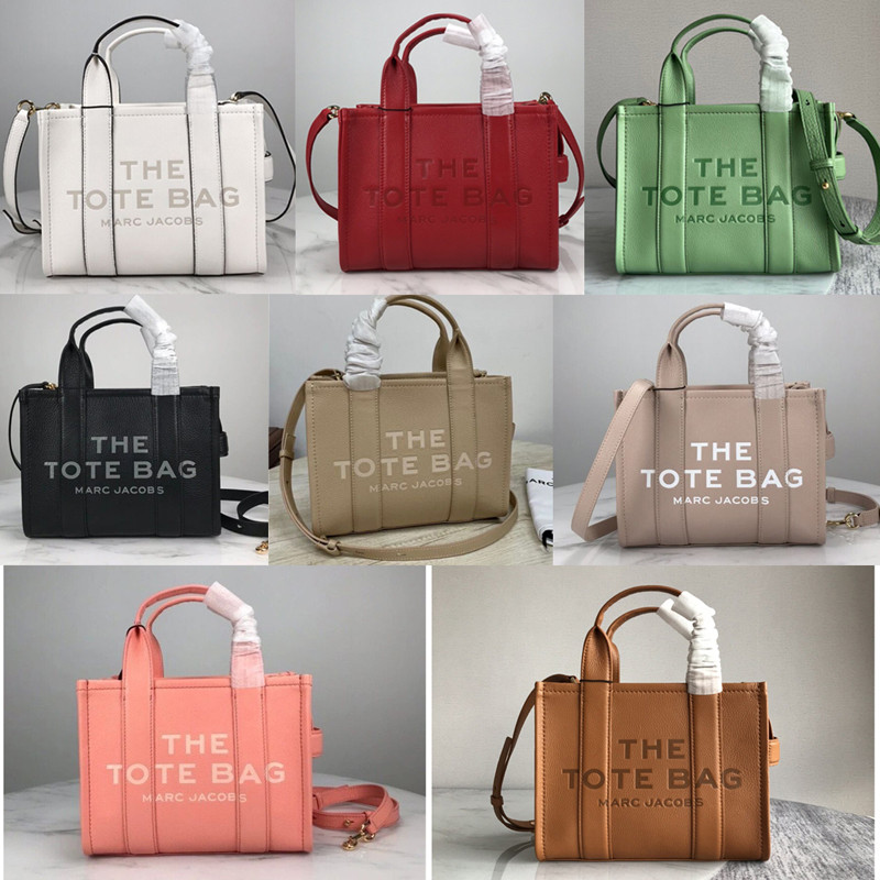 

Marc Jacobs Rep Womens Totes Bags with Shoulder strap Bag Canvas/Leather/Jelly Woody Tote Handbags 24cm 32cm Two Size L0092, Black (canvas)