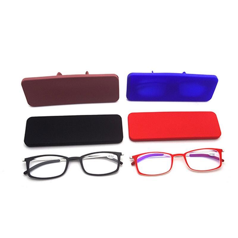 

Sunglasses 1.0 1.5 2.0 To 4.0 Ultralight Mobile Phone Holder Reading Glasses Women Men Fashion TR90 Screwless Presbyopic EyeglassesSunglasse