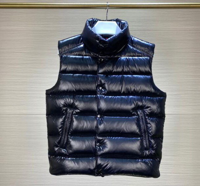 2022 Down Jacket Luxury Designer Embroidered Letter Zipper Jacket Winter Men&#039;s and Women&#039;s Warm Cotton Padded Vest Hip-Hop High Street-image-768448902