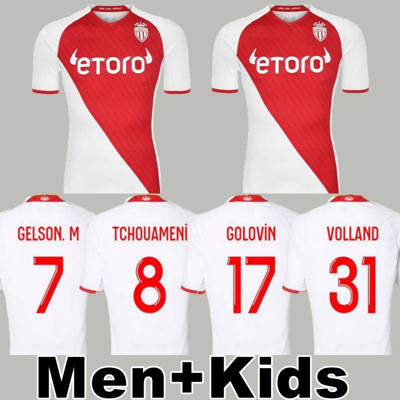 

2022 2023 AS MONACO SOCCER JERSEYS home BEN YEDDER Volland Boadu JEAN LUCAS maillots Diop 22 23 Henrique B.BADIASHILE GELSON FABREAGS GOLOVIN men kids FOOTBALL SHIRTS, 22 23 home