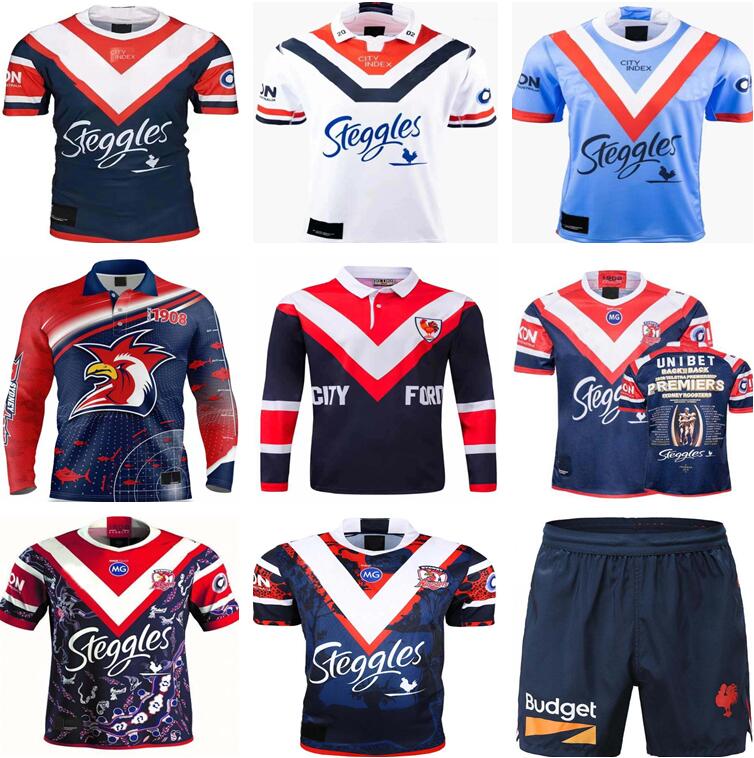 

2021 2022 2023 Australia Sydney Roosters HOME AWAY rugby jersey 22 23 INDIGENOUS JERSEYS Retro version TRAINING SHORTS, Grey